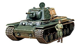 【中古】タミヤ 1/35 ミリタリーミニチュアシリーズ No.142 ソビエト軍 KV-1B 重戦車 プラモデル 35142