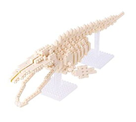【中古】ナノブロック シロナガスクジラ骨格モデル NBM-010