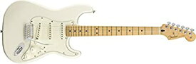 【中古】Fender エレキギター Player StratocasterR Maple Fingerboard Polar White