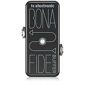 【中古】【未使用未開封】【本来の歪のトーンを蘇らせる】tc electronic アナログバッファー 【長いケーブルでの損失も抑える】BONAFIDE BUFFER