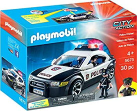 【中古】PLAYMOBIL Police Cruiser Playset
