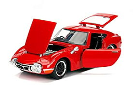 【中古】【未使用未開封】1967 Toyota 2000GT Coupe Red JDM Tuners 1/24 Diecast Model Car Jada 30447
