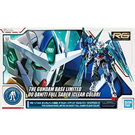 【中古】【未使用未開封】RG 1/144 ガンダムベース限定 ダブルオークアンタ フルセイバー [クリアカラー] 機動戦士ガンダム00(ダブルオー)