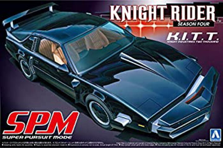 楽天市場 中古 輸入品日本向け 青島文化教材社 ムービーメカシリーズ No 6 ナイトライダー ナイト00 K I T T Spm 1 24スケール プラモデル Ajimura Shop