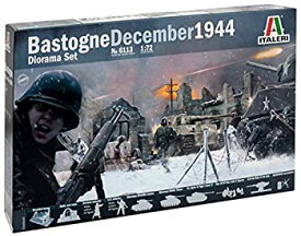 【中古】【未使用未開封】イタレリ 1/72 WW.II バストーニュの戦い 連合国軍VSドイツ軍 ジオラマセット プラスチックモデルキット IT6113