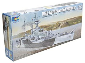 【中古】【未使用未開封】トランペッター 1/350 イギリス海軍モニター艦 HMS アバークロンビー プラモデル