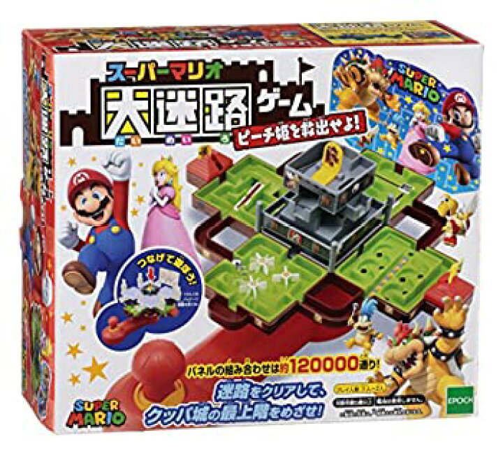 楽天市場】【中古】エポック(EPOCH) スーパーマリオ 大迷路ゲーム 