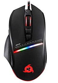 中古 【中古】【輸入品・未使用】?KLIM Skill Gaming Mouse - High Precision USB Computer - Adjustable up to 4000 DPI Gamer Wired Mice for PC PS4 & Laptop - Programmable
