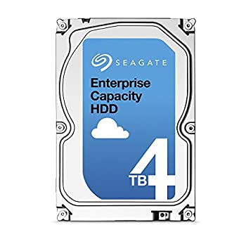 【中古】【輸入品・未使用】Seagate シーゲイト 内蔵ハードディスク Enterprise Capacity HDD 3.5インチ 4TB SATA 正規輸入品 ST4000NM0115 その他