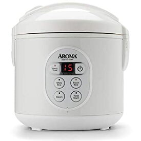 【中古】【未使用未開封】Aroma Housewares 8-Cup (Cooked) (4-Cup UNCOOKED) Digital Rice Cooker and Food Steamer (ARC-914D) by Aroma Housewares
