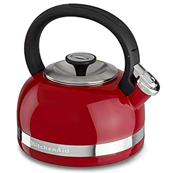 KitchenAid KTEN20DBER 2.0-Quart Kettle with Full Handle and Trim Band Empire Red by KitchenAid