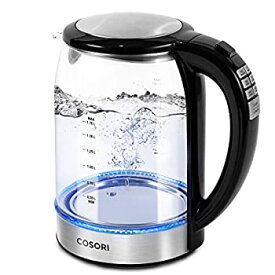 【中古】【未使用未開封】COSORI Electric Kettle Temperature Control with 6 Presets%カンマ% Hot Water Boiler & Tea Heater%カンマ% 100% Stainless Steel Filter%カンマ% Inne