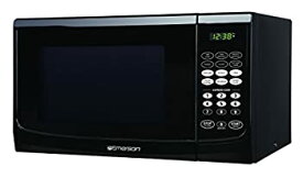 【中古】Emerson MW9255B%カンマ% 0.9 CU. FT. 900 Watt%カンマ% Touch Control%カンマ% Black Microwave Oven by Emerson