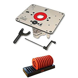 中古 【中古】【輸入品・未使用】JessEm 02310 Rout-R-Lift II Router Lift + 02030 10-Piece Insert Ring Kit with Caddy Bundle
