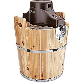【中古】Oster 4-Quart Wood Bucket Ice Cream Maker by Oster