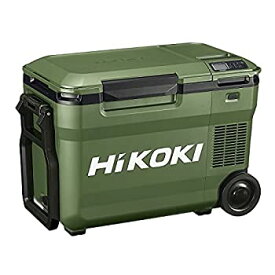 【中古】HiKOKI(ハイコーキ) 14.4/18V コードレス 冷温庫 ミニ 冷蔵庫 車載冷蔵庫 3電源対応 コンプレッサ式 -18℃~60℃ 17段階温度設定 冷蔵冷凍同時設