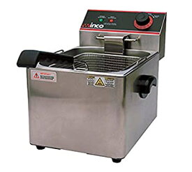 【中古】Electric Fryer%カンマ% Single Well%カンマ%16Lb Capacity by Winco