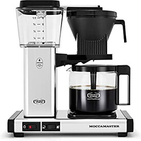 【中古】Moccamaster 53941 KBGV Select 10カップ コーヒーメーカー 光沢シルバー