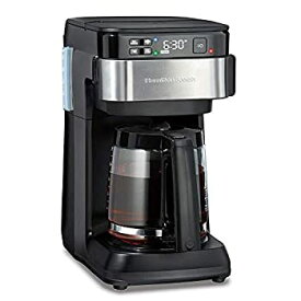 【中古】【未使用未開封】Compatible with Alexa Smart Coffee Maker%カンマ% Programmable%カンマ% 12 Cup Capacity%カンマ% Black and Stainless Steel (49350) ? A Certified fo
