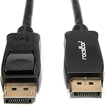Rocstor プレミアム 12フィート 4m DisplayPort 1.2ケーブル M 安い 4k 12フィー デジタルオーディオ オープニング - DisplayPortオス ビデオ