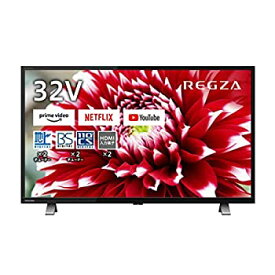 【中古】REGZA 32V型 液晶テレビ レグザ 32V34 ハイビジョン 外付けHDD 裏番組録画 ネット動画対応 (2020年モデル)