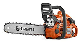 【中古】Husqvarna 440 ガスチェーンソー 40cc 2.4馬力 2サイクル X-Torqエンジン 18インチチェーンソー スマートスタート付 木材切削・樹木の刈払に