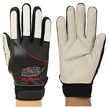 (Medium) Python "Deluxe" Handball Glove (Pair) (Unpadded) (w Strap) (Small-XL)