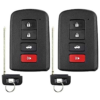 2x Keyless Entry Remote for Toyota Smart HYQ14FBA 0020 4btn