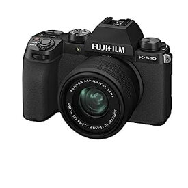 【中古】FUJIFILM ミラーレスデジタルカメラ X-S10 レンズキット(XC15-45) F X-S10LK-1545 ブラック