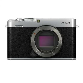 【中古】富士フイルム ミラーレスデジタルカメラ X-E4 ボディ シルバー F X-E4-S