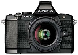 【中古】Olympus OM-D EM-5 - Digital camera - mirrorless - 16.1 MP - 1080p - 4 x optical zoom M.Zuiko Digital 12-50mm lens - black