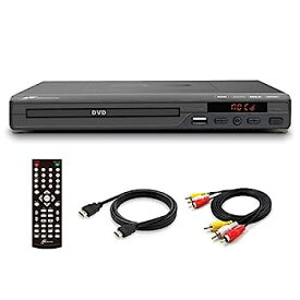 【中古】メディアソニックDVDプレーヤー ? 全地域 HDMI / AV出力 USBマルチメディアプレーヤー機能 HD 1080P対応 HDMI & AVケーブル付属 (HW210AX)