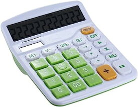【中古】オフィス電卓、ポケット電卓、ハンドヘルドミニ電卓オフィス電子電卓電卓（色：オレンジ、サイズ：A） (Color : Green, Size : A)