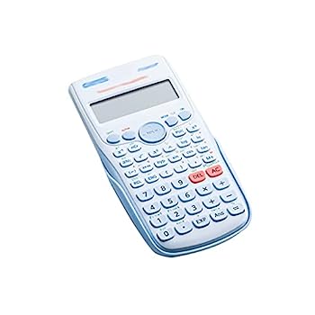 【中古】高校や大学に適した実用的な関数電卓多機能学生用電卓会計コンピュータ (ブルー)：AJIMURA-SHOP