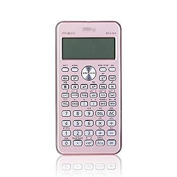 実用的な金属電卓関数電卓12桁の大型ディスプレイを備えた電子卓上電卓多機能電卓（ピンク）