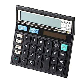 【中古】電卓電卓12デジタル電卓黒電卓多機能ビジネスオフィス