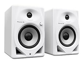 【中古】Pioneer DJ 5インチ 2wayアクティブモニタースピーカー DM-50D-W (White) ホワイト