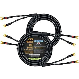 【中古】【未使用未開封】World BEST CABLES 20フィート - Canare 4S11 ? オーディオマニアグレード - HiFi Star-Quad スピーカーケーブルペア Eminenceゴールドスペード