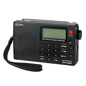 【中古】【未使用未開封】エルパ (ELPA) AM/FM高感度ラジオ 防災 携帯ラジオ ER-C56F