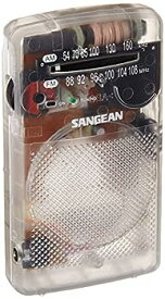 【中古】Sangean SR-35CL AM/FMポケットラジオクリア