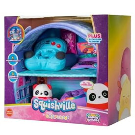 【中古】公式 Kellytoy Squishville オリジナルゲーマーガレージ - Charlene - ゲームチェアとコントローラーカウチに押し込む - 食べる、眠る、ゲーム、