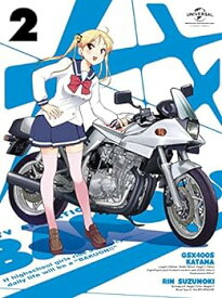 【中古】ばくおん!! 第2巻(初回限定版)(おりもとみまな描き下ろし透明スリーブケース&インナージャケット仕様) [Blu-ray]