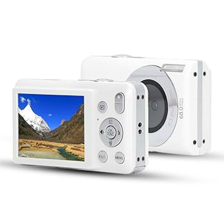 楽天市場】【中古】デジタルカメラ、8K HD 68MP 2.7インチ表示画面 