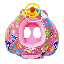 【中古】永和 ミニカーボート ピンク 3歳未満