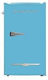 【中古】Frigidaire レトロコンパクト冷蔵庫 チラー付き 3.2立方フィート カウンタートップ冷蔵庫 ビルトイン栓抜き付き コンパクト冷蔵庫 オフィス、寝