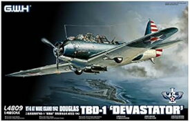 【中古】グレートウォールホビー 1/48 TBD-1 デバステーター VT-6 ウェーク島1942 プラモデル L4809