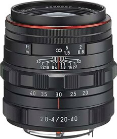 【中古】【未使用】ペンタックス HD PENTAX-DA 20-40mmF2.8-4ED Limited DC WR ブラック 標準ズームレンズ 【APS-Cサイズ用】【高品位リミテッドレンズ・アルミ削り