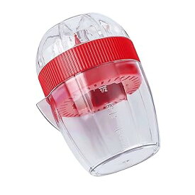 【中古】【未使用】手動ハンドプレスレモンジューサー注ぎやすい蓋付きオレンジ絞り器使いやすいキッチンツール愛好家向けハンドプレスレモン絞り器