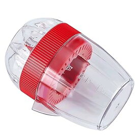 【中古】手動ハンドプレスレモン 蓋付きオレンジを注ぎやすい 愛好家のための使いやすいキッチンツール