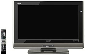 【中古】シャープ 26V型 液晶 テレビ AQUOS LC-26DV7-B ハイビジョン ブルーレイレコーダー内蔵 2010年モデル